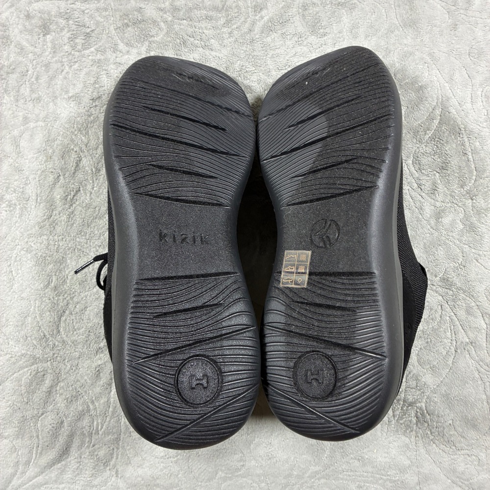 Kizik Mens Madrid Eco Knit Hands-Free Sneakers Size 11 Black Comfort Shoes - Picture 10 of 11
